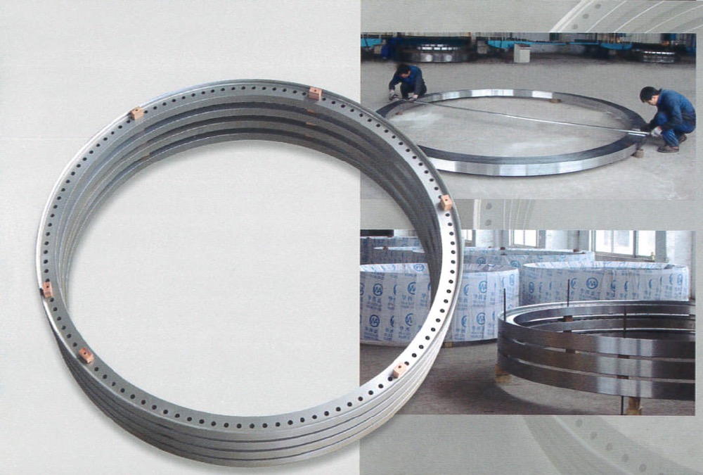 Dimensional and NDT inspection on rings and flanges